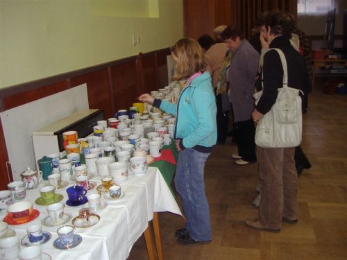 Klub dobré pohody - výstava hrnků a hrnečků - 14.2.2008